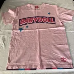 BABYDOLL ピンク Tシャツ 半袖　Mサイズ