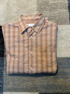 ZARA チェック柄 長袖シャツ Sサイズ