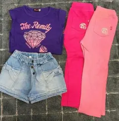 女の子服まとめ売り サイズ 120 トップス　ボトムス
