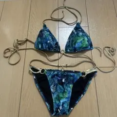 Defilious ボタニカル柄 セパレート水着 ビキニ 9Mのサムネイル