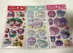 正規品 ポップデコパーティー わたあめカプセルシール キティ マイメロ シナモン