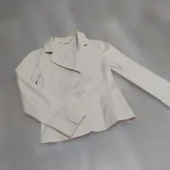 エフデ　アイボリー シングルボタンジャケット