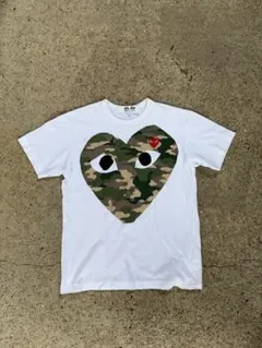 PLAY COMME des GARCONS カモフラハート Tシャツ M - メルカリ