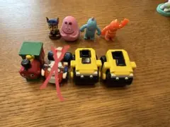 バスボール　おまけ　７個セット　パウパトロールチェイス　はたらく車　SLマン等