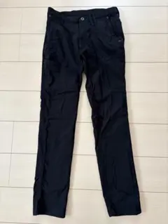 workman メンズSブラックスリムフィットパンツ