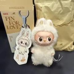 （顔厳選)A labubu PIN FOR LOVE イニシャル　 【正規品】