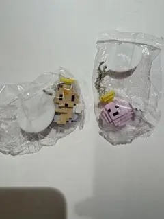 たまごっち ドットフィギュアチャーム くりてん　まるてん　セット