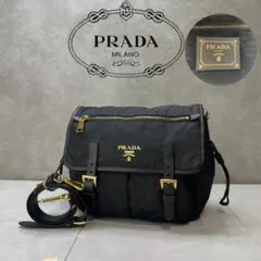 PRADA ショルダーバック プラダ 2way クラッチ BT0687 ブラックのサムネイル