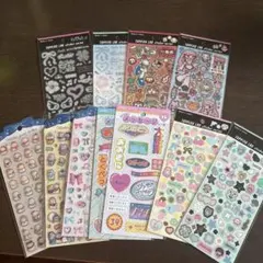 セリア キャンドゥ amifa シール まとめ売り