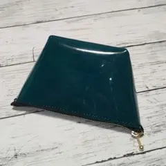 ポーチ　ハンドメイド　レザークラフト　No.1316