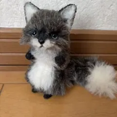 HINO PIXY様 猫 ねこ ハンドメイド ぬいぐるみ 作家様 - メルカリ