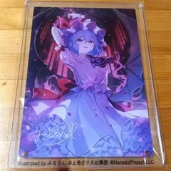 東方Project　羽プロくじ　アクリルプレート レミリア　みるるん先生