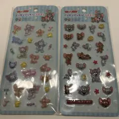 トムとジェリー ぷくぷくシール 2シートセット