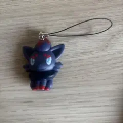 ポケットモンスター　ぺたんこマスコット　ブラック　ゾロア　ポケモン