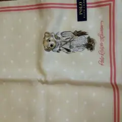 ポロラルフローレン　　熊ハンカチ
