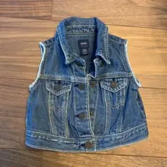 デニムベスト Gジャン　18-24m