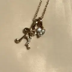 BLOOM イニシャルA ネックレス
