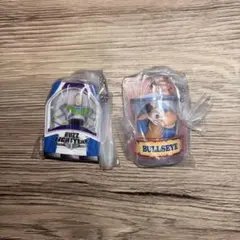 トイストーリー パッケージチャーム &チョコボーロ バズライトイヤー ブルズアイ