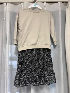 GLOBAL WORK ドッキングワンピース 110cm
