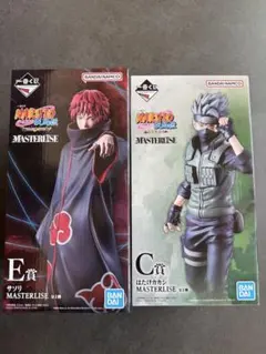 一番くじ NARUTO 風影奪還編 C賞 カカシ E賞 サソリ 2点セット