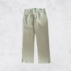 GAP KHAKIS チノパン ベージュ 34×32 ノームコア ストレート