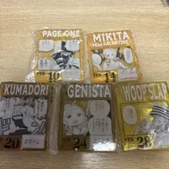 ONE PIECE ワンピース ベースショップ アクリルブロック 5点セット