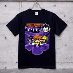 DEATH NOTE CUTIES Tシャツ 黒　パワパフガールズ