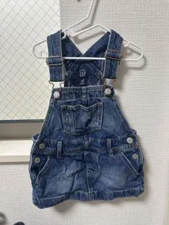 GAP デニム・アイボリーオーバーオールセット