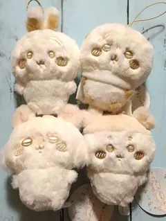ちいかわ ぬいぱれっと ミルクいろ マスコット ② 全4種 コンプセット