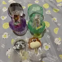 動物キャラクター カプセルトイ 4個セット