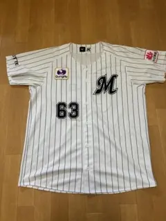 千葉ロッテマリーンズ 和田康士朗 ユニフォーム Mサイズ - メルカリ