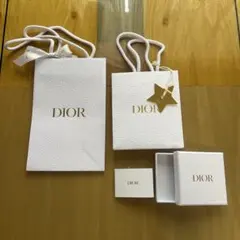 Dior ショップ袋とギフトボックス/リボン付き