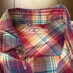 AZULbymoussy シャツ　チェック　レディース