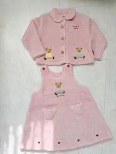 ミニケー ボア ジャケット ワンピース セットのサムネイル