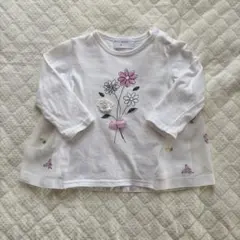 女児　長袖カットソー　80センチ
