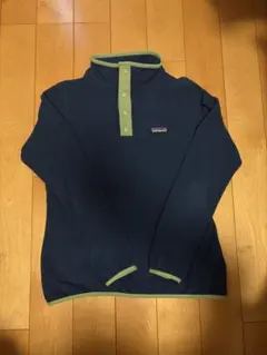 patagonia スナップ シンチラ ネイビー フリース