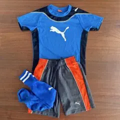 Puma プーマ　サッカーウェア上下　くつ下　セット サイズ120
