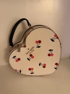 kate spade Love Shackチェリー柄ハート2wayクロスボディ