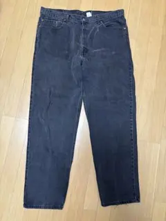 人気】リーバイス 578 バギーデニム W32 L32 ブラック ルーズ - メルカリ