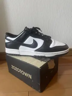 ナイキ　ダンク　LOW レトロ　28.0cm ブラックホワイト