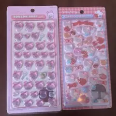 ちいかわ＆ハローキティ ボンボンドロップシール