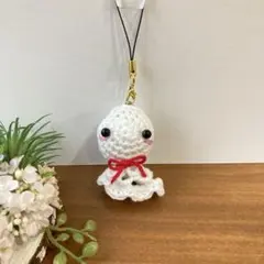 てるてる坊主ちゃん ストラップ＊