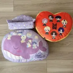 BTS＊TinyTAN クッション 2点＆ティッシュカバーケース 1点