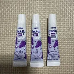 Check-Up gel グレープ 乳歯用ジェル 3本セット