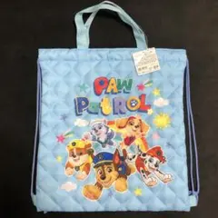 【 新品タグ付き 】パウパトロールキルトナップ巾着