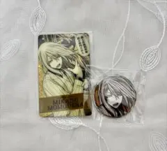 桃源暗鬼　桃寺神門　硬質カード　缶バッジ