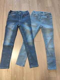 ひま様限定Navy デニム 150サイズ 2色セット