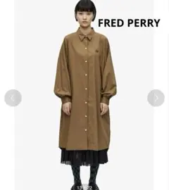 新品未使用】FRED PERRY Woven Shirt Dress ワンピース