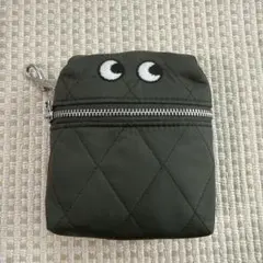 ユニクロ×アニヤハインドマーチ　キルティングエコバッグ カーキ