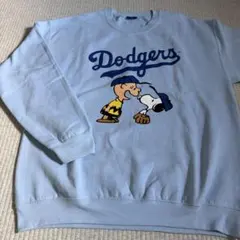 Vintage PEANUTS Dodgers スウェット Lサイズのサムネイル